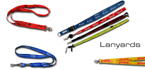 Cintas y lanyards para tarjetas de identificación