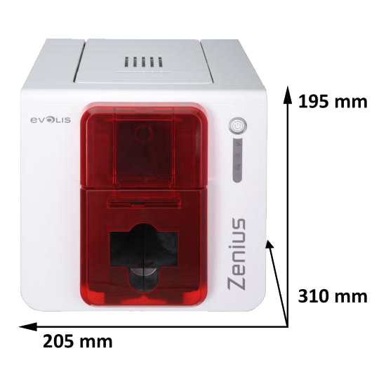 Evolis Zenius impresora compacta