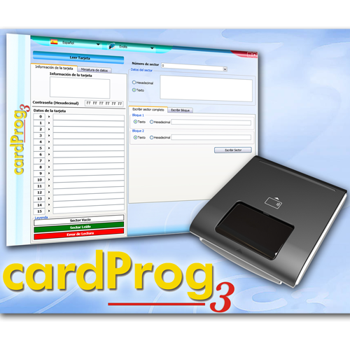 Kit programador para tarjetas MIFARE CardProg3