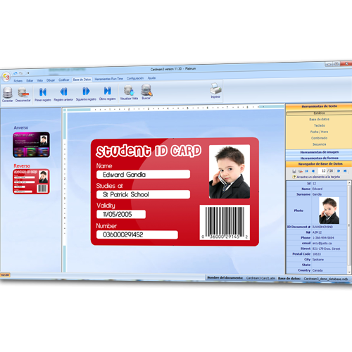 Cardream3 card printing software