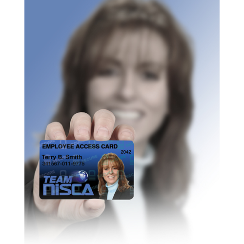 Tarjeta impresa por la Nisca C101