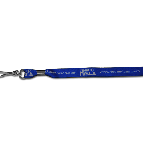 Lanyard personalizado azul